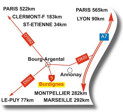 Schma d'accs Burdignes